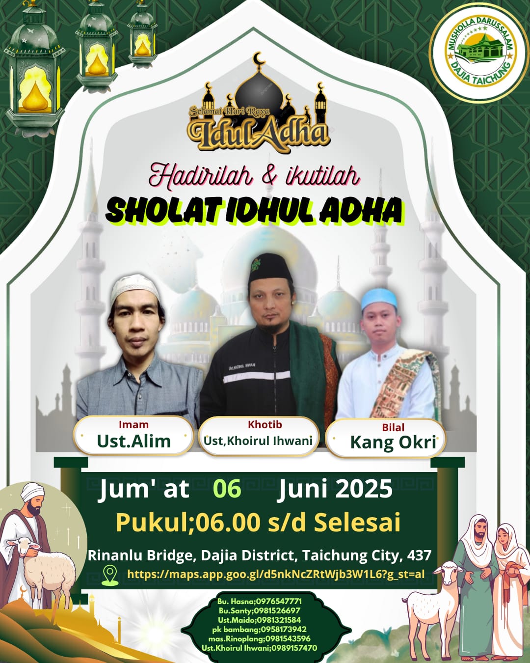 Shalat Idul Adha 2025