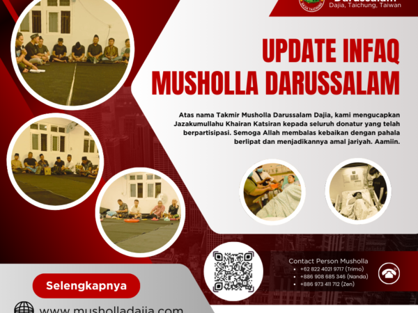 Laporan Keuangan Musholla Darussalam Dajia 2025