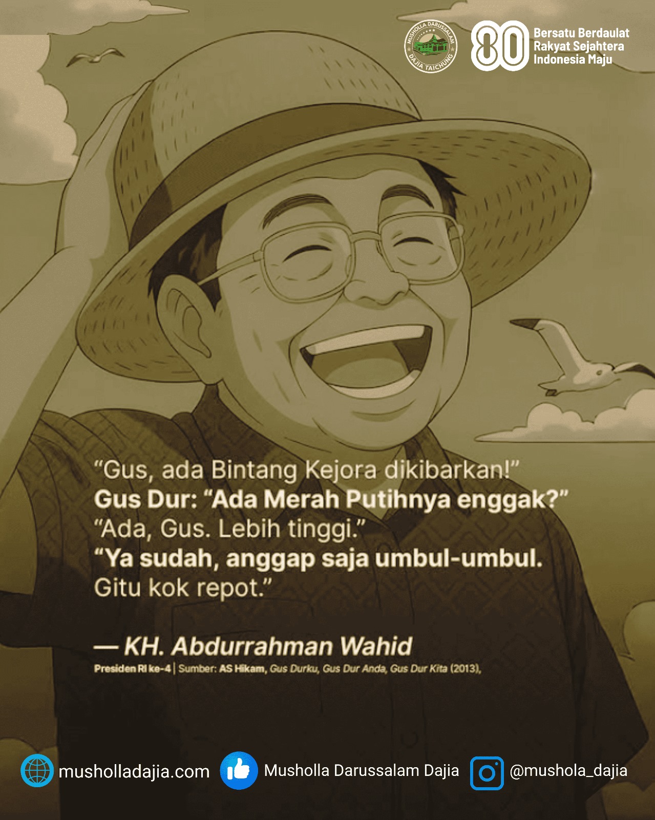 Anggap Saja Bendera Jolly Roger Seperti Umbul-Umbul, Gitu aja kok Repot.