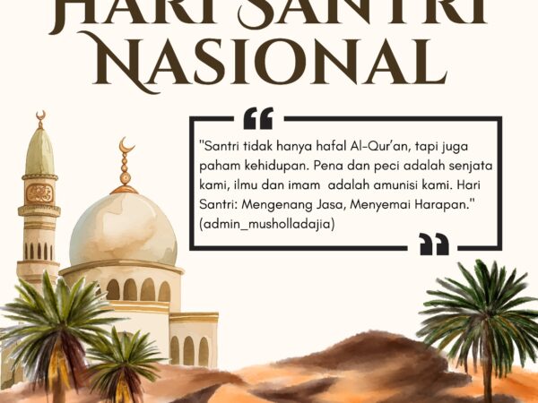 Selamat Hari Santri Nasional 2025