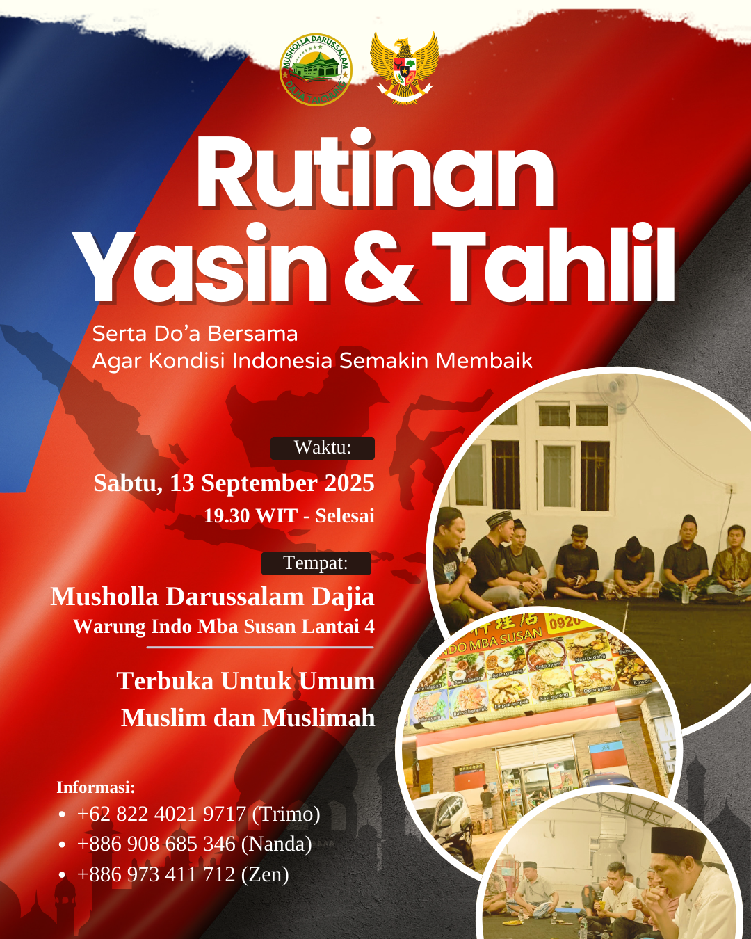 Yasin & Tahlil Rutin Bulan September 2025