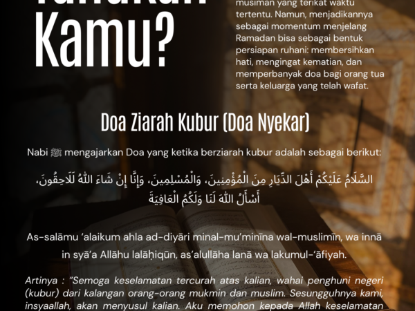 Doa Nyekar: Ziarah Kubur yang Menjadi Budaya Sebelum Ramadan