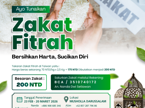 Zakat Fitrah (Bersihkan Harta, Sucikan Diri)