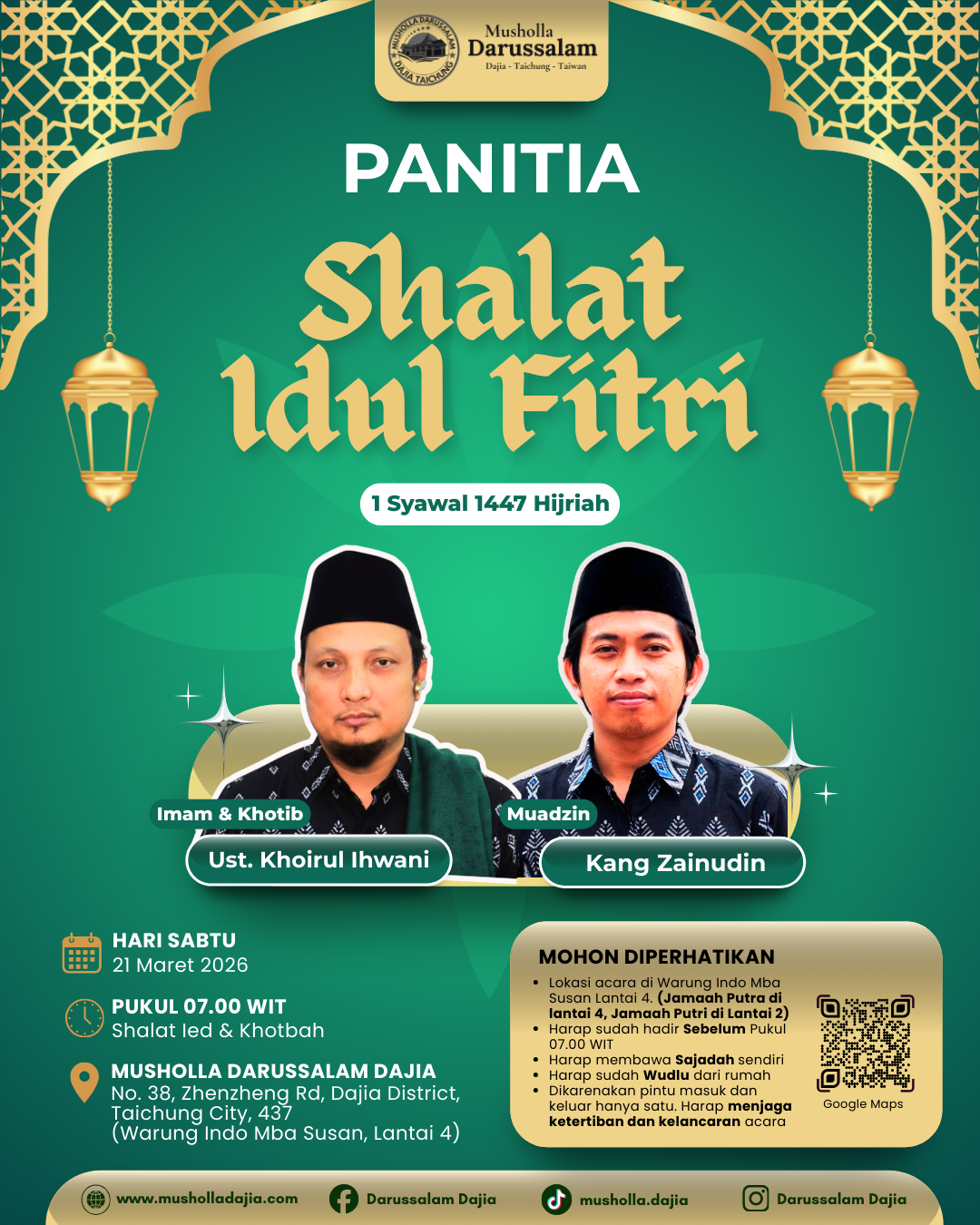 Shalat Idul Fitri 1447 H
