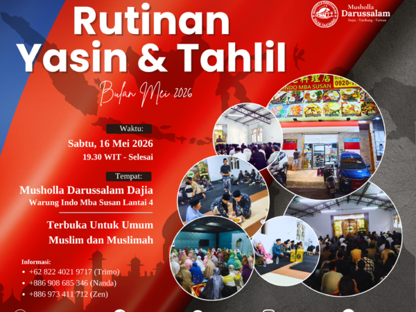 Rutinan Yasin & Tahlil Bulan Mei 2026