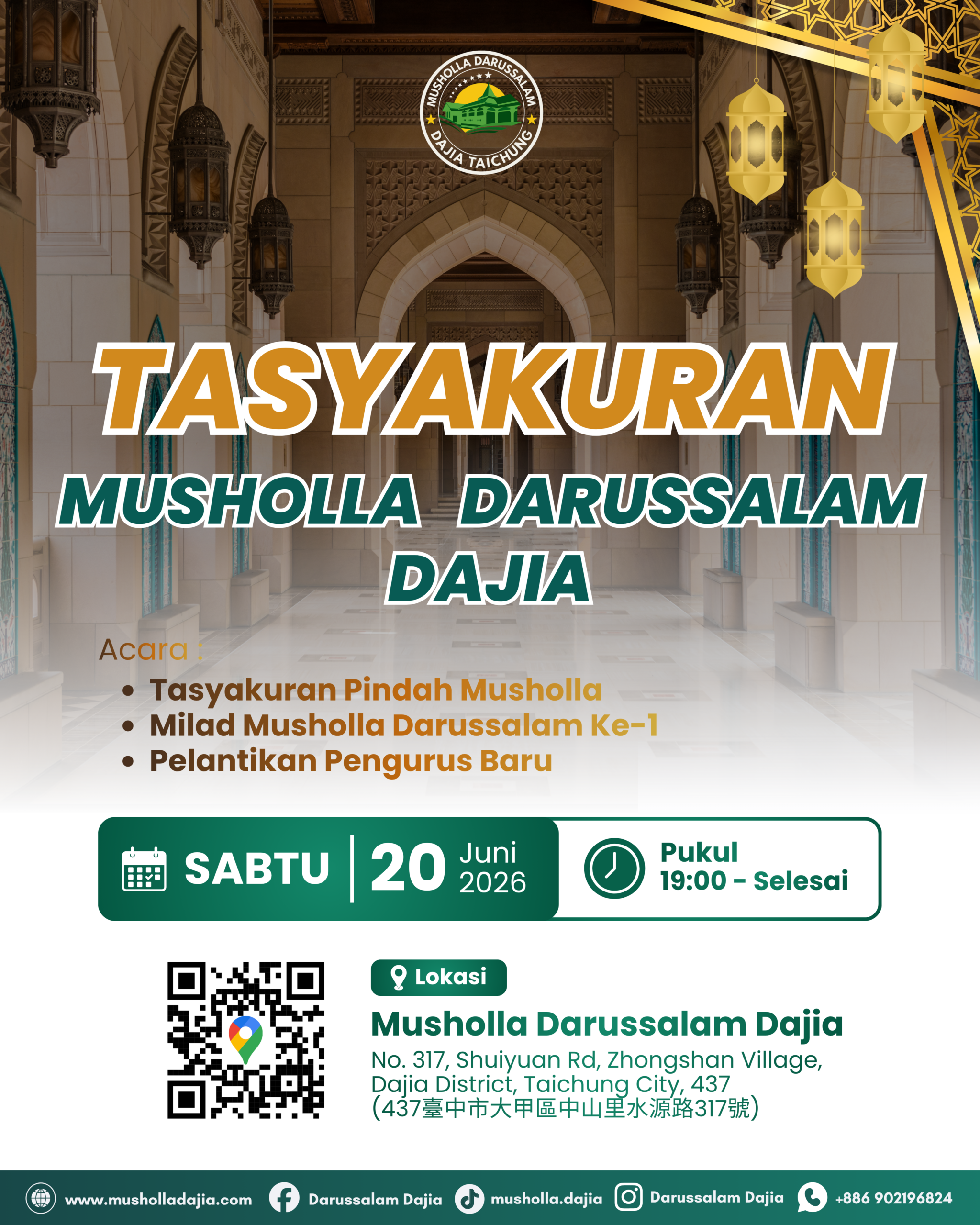 Tasyakuran Pindah Musholla Tasyakuran Pindah Musholla