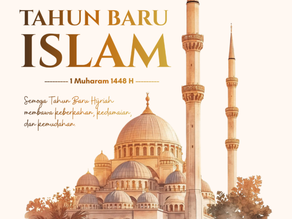 Selamat Tahun Baru Hijriah 1448 H.