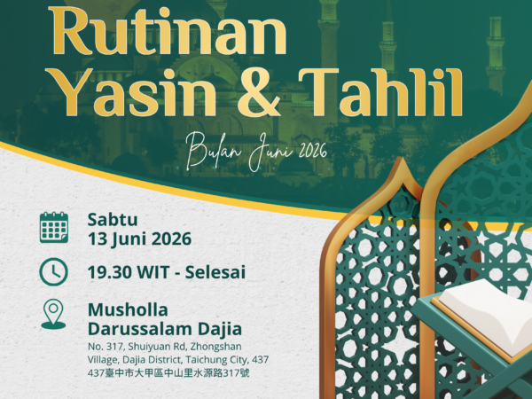 Rutinan Yasin & Tahlil Bulan Juni 2026