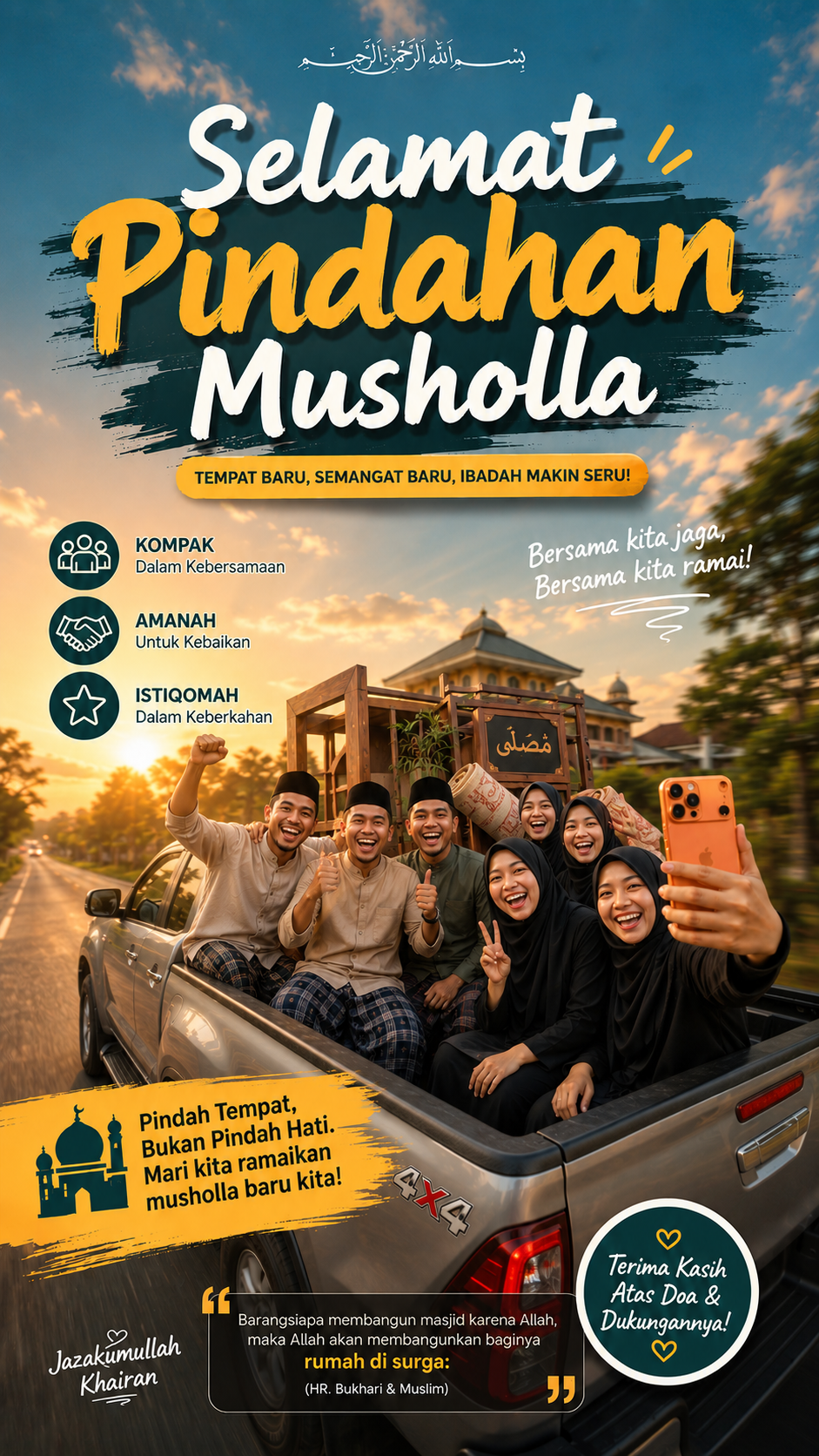 Musholla Baru Semangat Baru Musholla Baru Semangat Baru