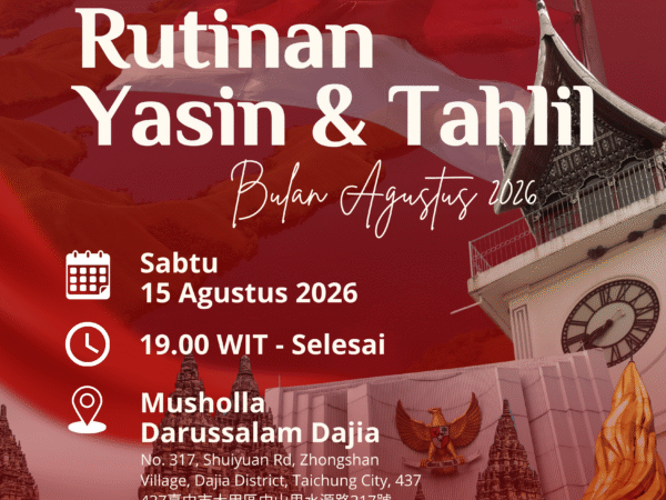 Rutinan Yasin & Tahlil Bulan Agustus 2026