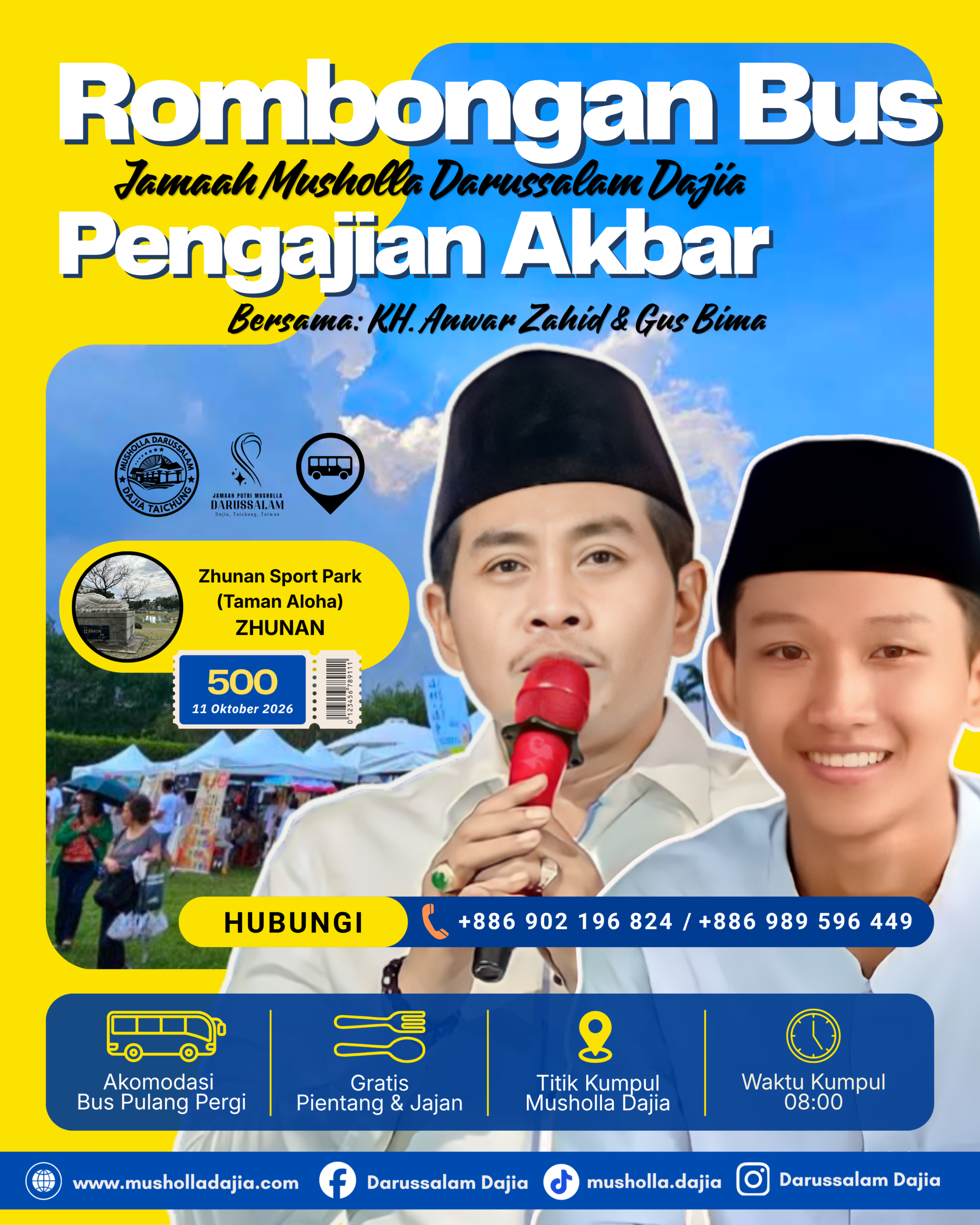 Rombongan Bus Pengajian Zhunan