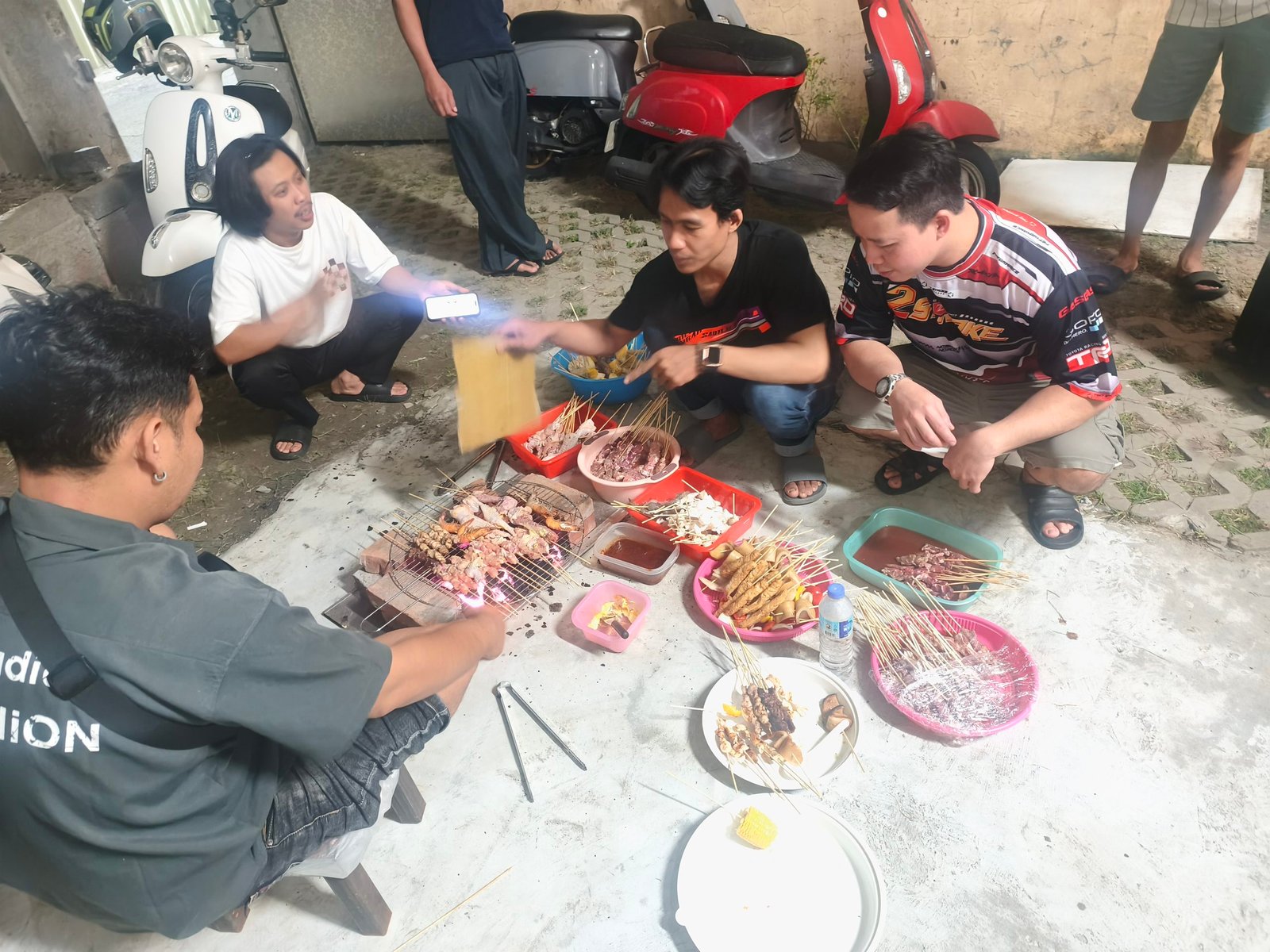 Dokumentasi Acara Gauro (Bakar Daging)