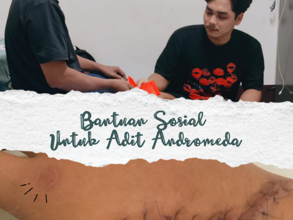 Bantuan Sosial Untuk Adit Andromeda