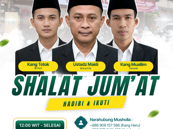 Shalat Jum'at, Tgl 25 September 2026